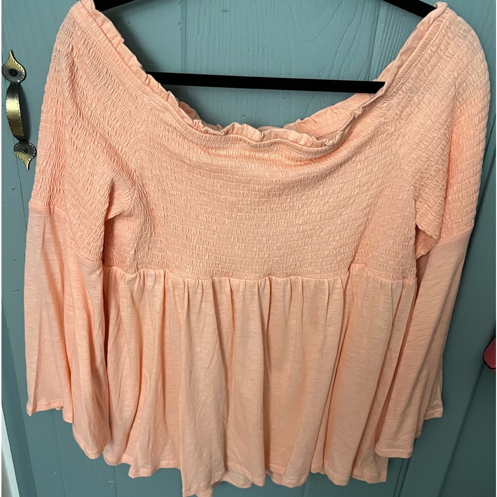 Torrid NWT Off the Shoulder Smocked Top!!